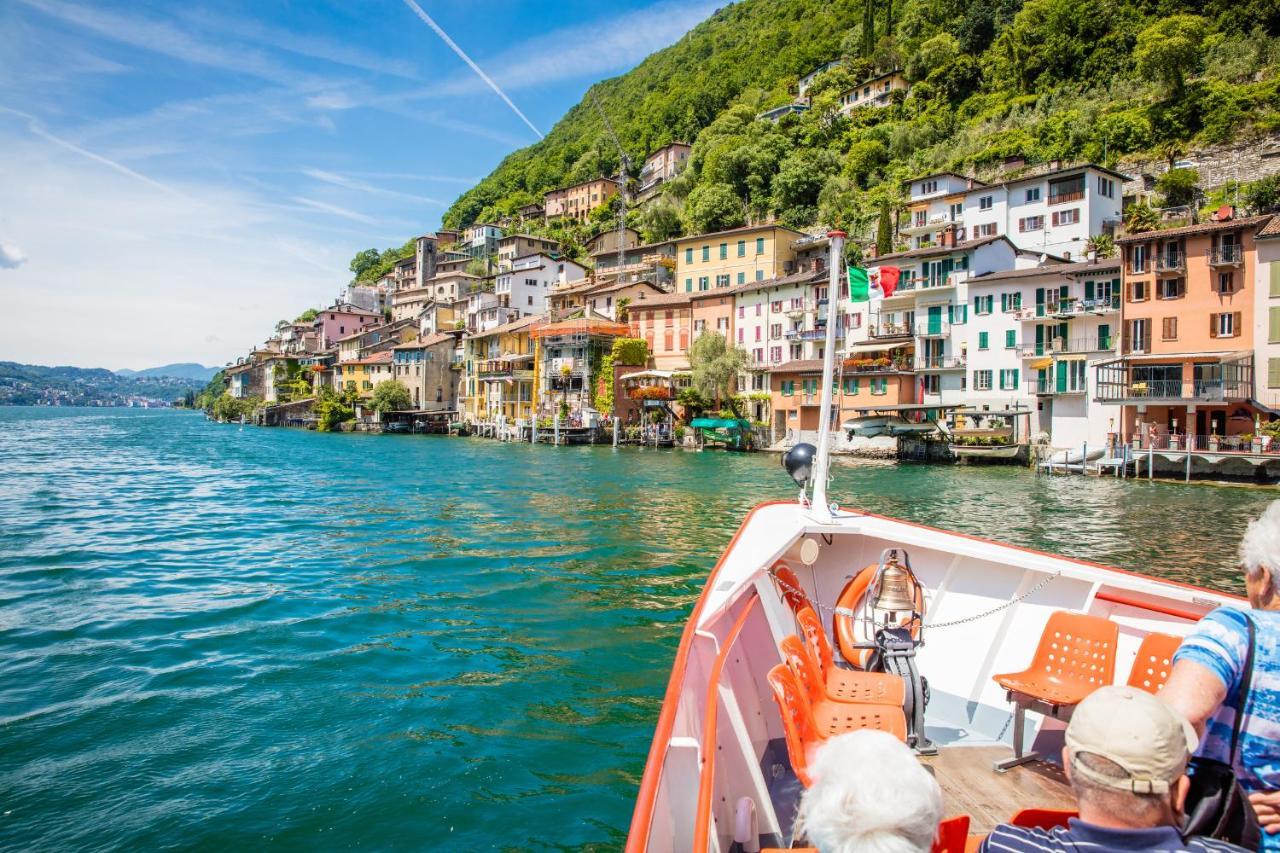 Panoramic Penthouse Lägenhet Lugano Exteriör bild