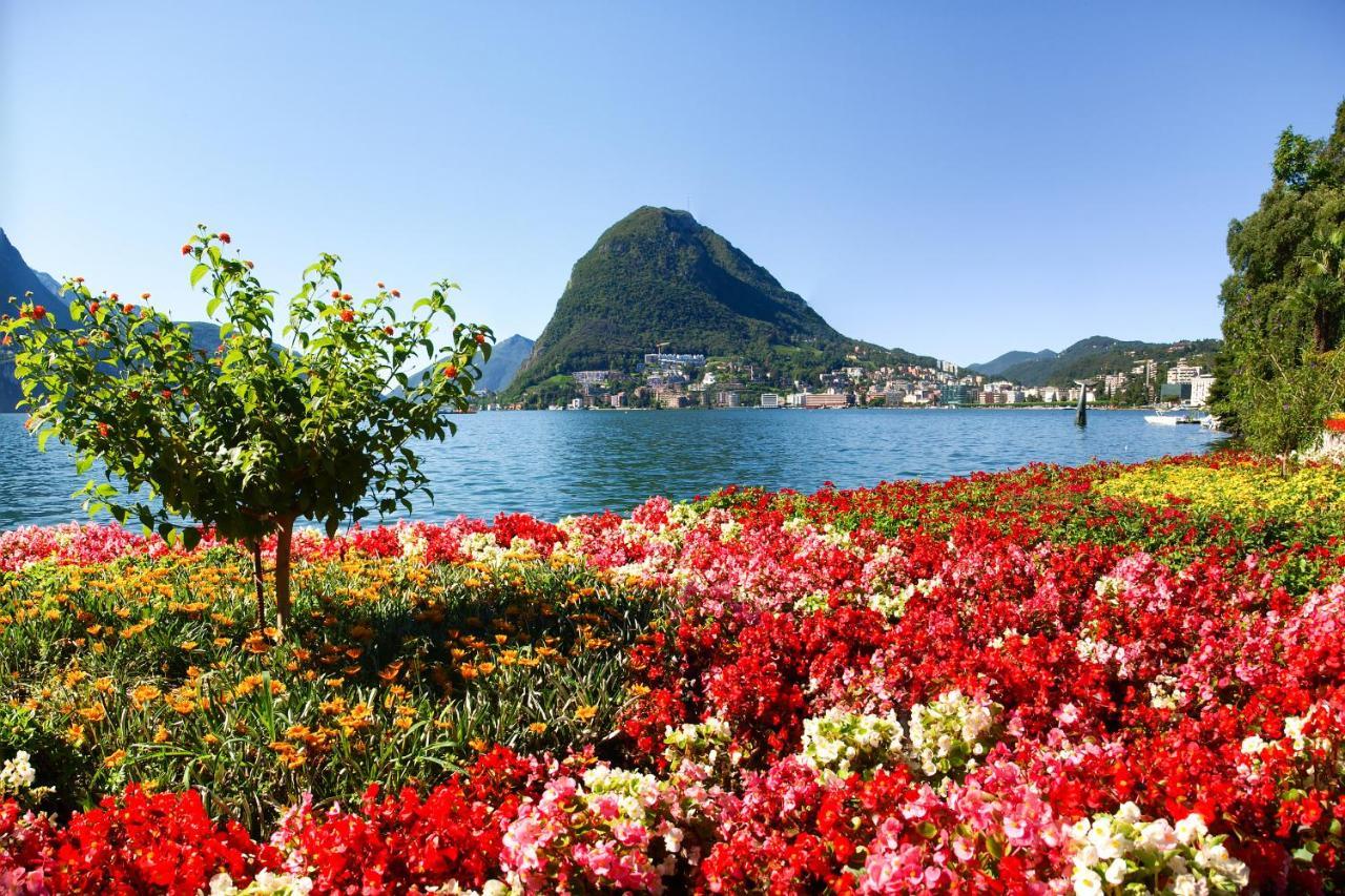 Panoramic Penthouse Lägenhet Lugano Exteriör bild