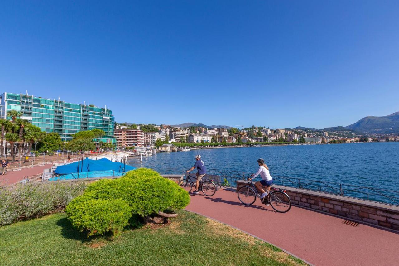 Panoramic Penthouse Lägenhet Lugano Exteriör bild