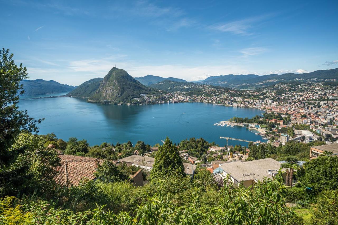 Panoramic Penthouse Lägenhet Lugano Exteriör bild