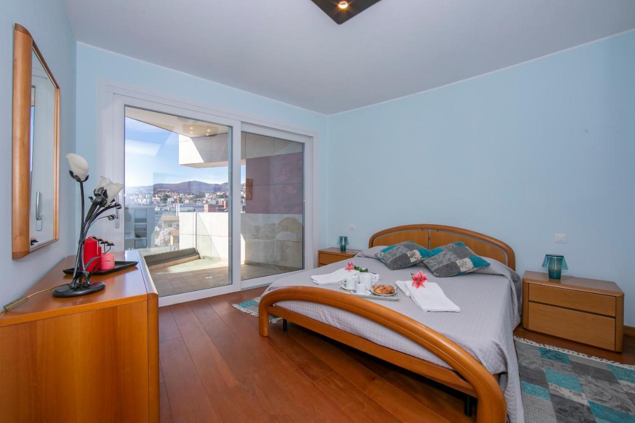 Panoramic Penthouse Lägenhet Lugano Exteriör bild
