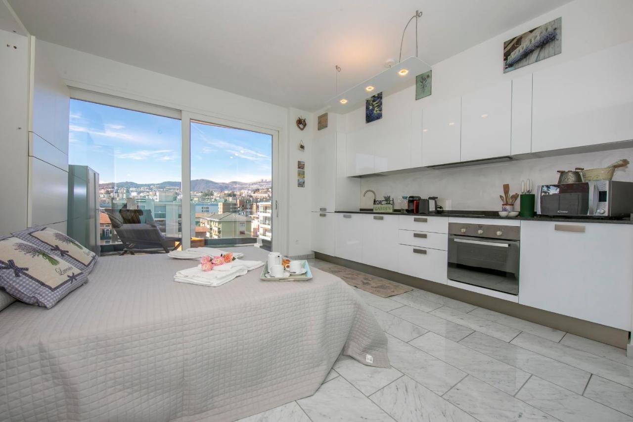 Panoramic Penthouse Lägenhet Lugano Exteriör bild